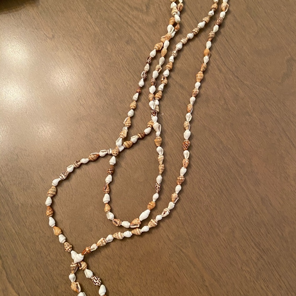 natural shell necklace